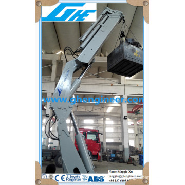 Foldable Boom Wave Cpmpensation Hidráulica Marine Jib Crane